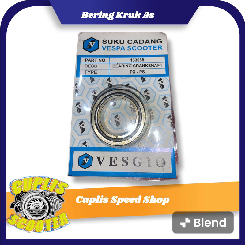Laher Bearing Kruk As Bambu Vespa Px/Excel/Exlusive/Px/Ps