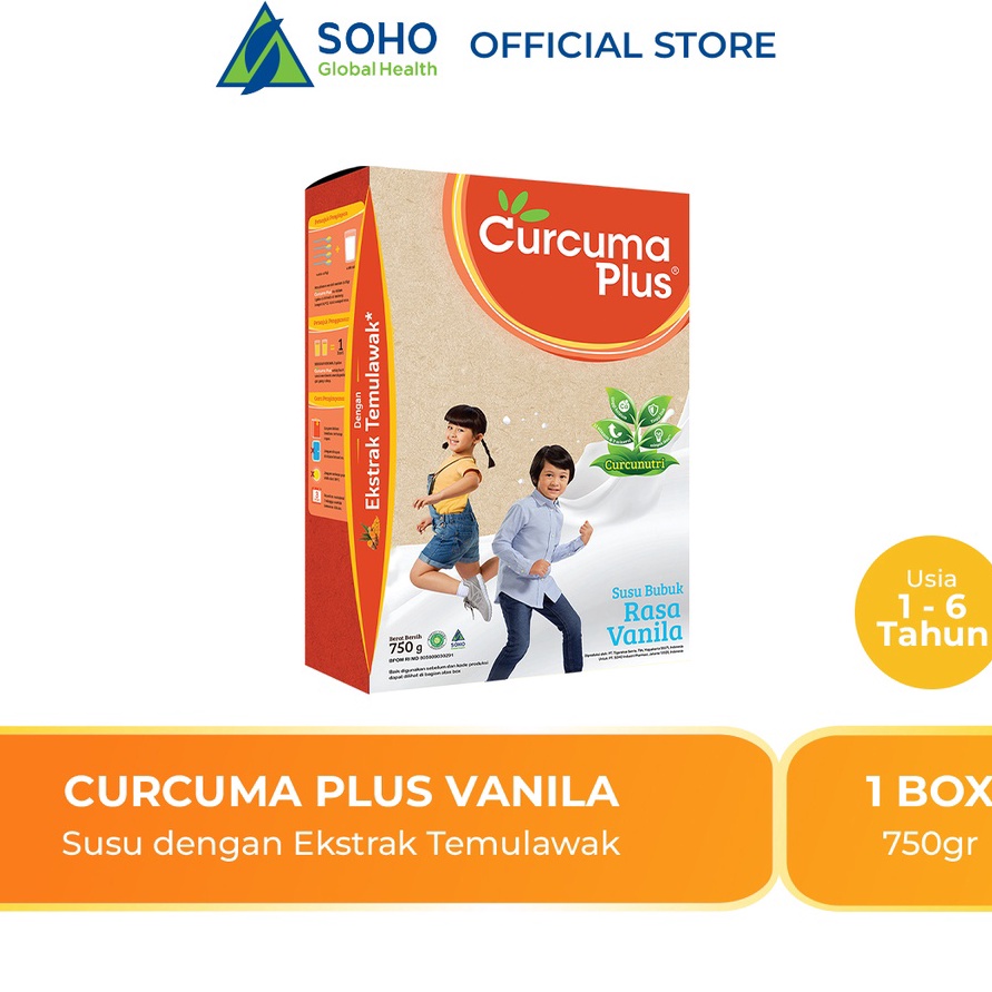 

Stok terbaru Curcuma Plus Susu Bubuk Tambah Nafsu Makan Ekstrak Temulawak Vanilla 75g