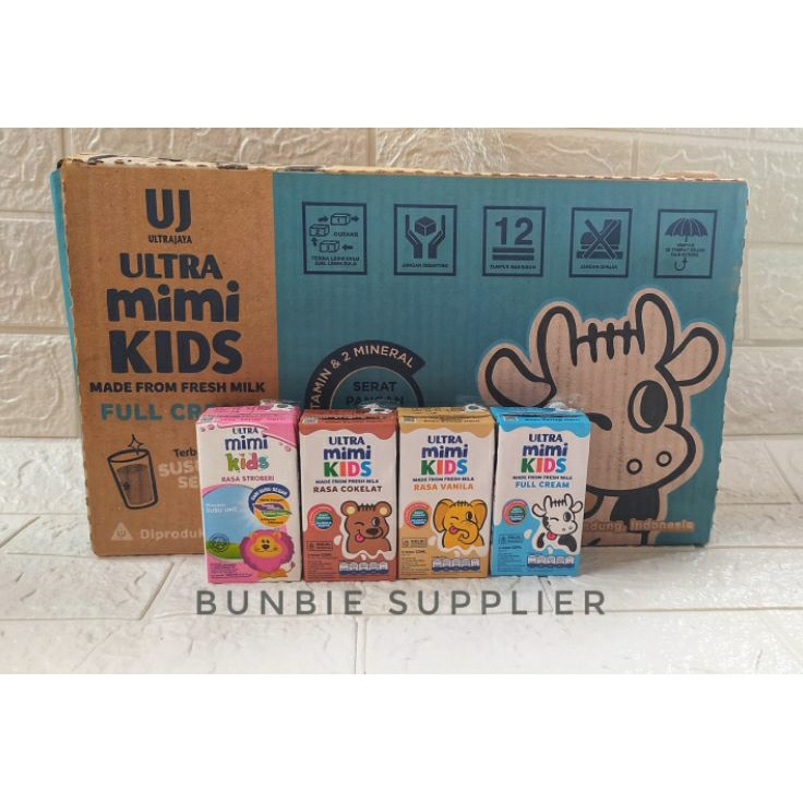 

Terlaku Susu UHT Ultra Mimi Kids 125mL Karton