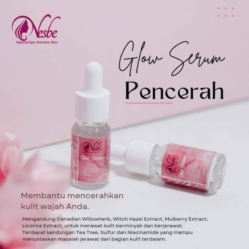 GLOW SERUM BRIGHTENING(serum glowing) BY NES BEAUTY