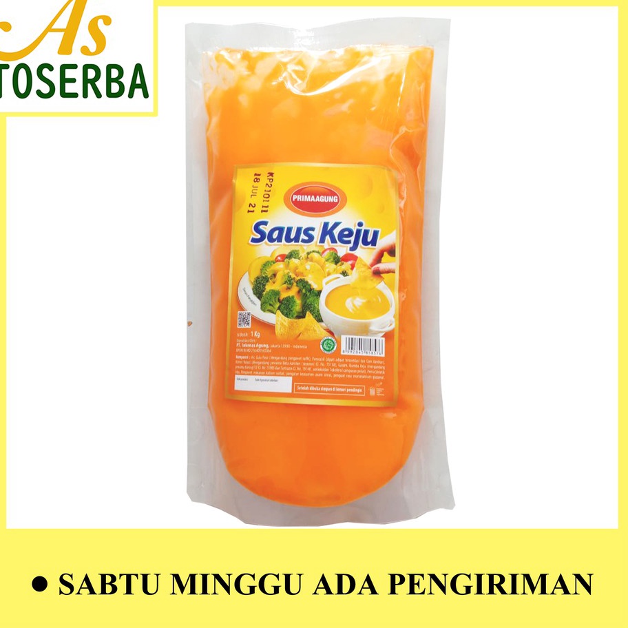 

Ready Stok Prima Agung Saus Keju 1kg