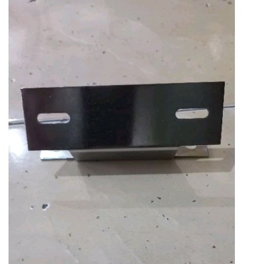 Pangkon Briket Dudukan Plat Nomor Depan Motor CB MEGAPRO GL TIGER Model V