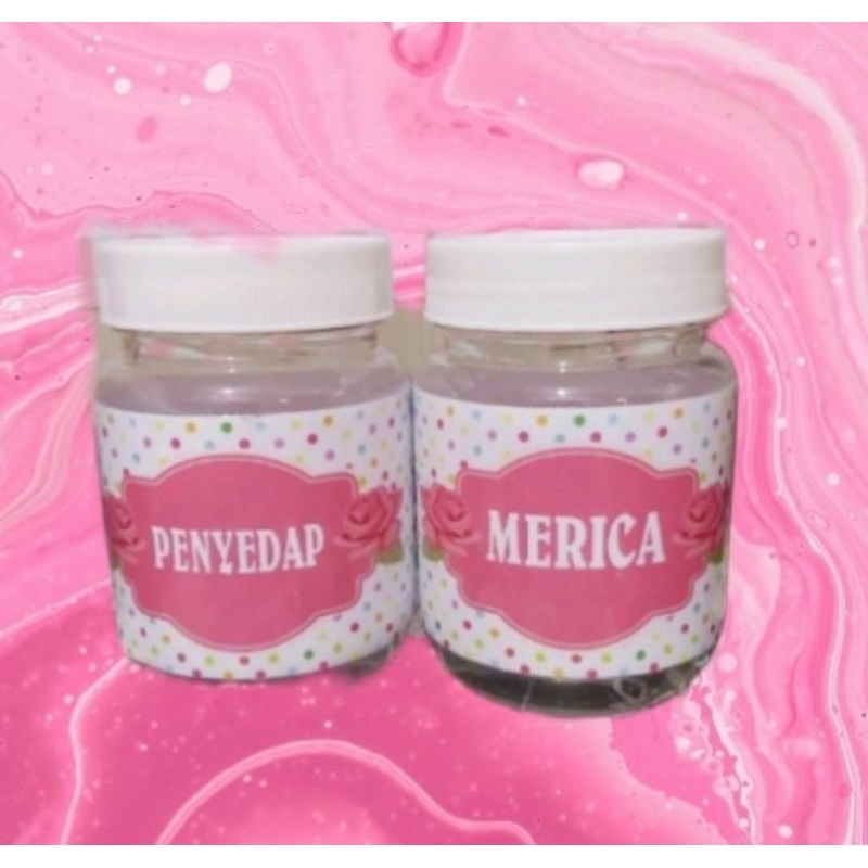 Toples Bumbu stiker pink