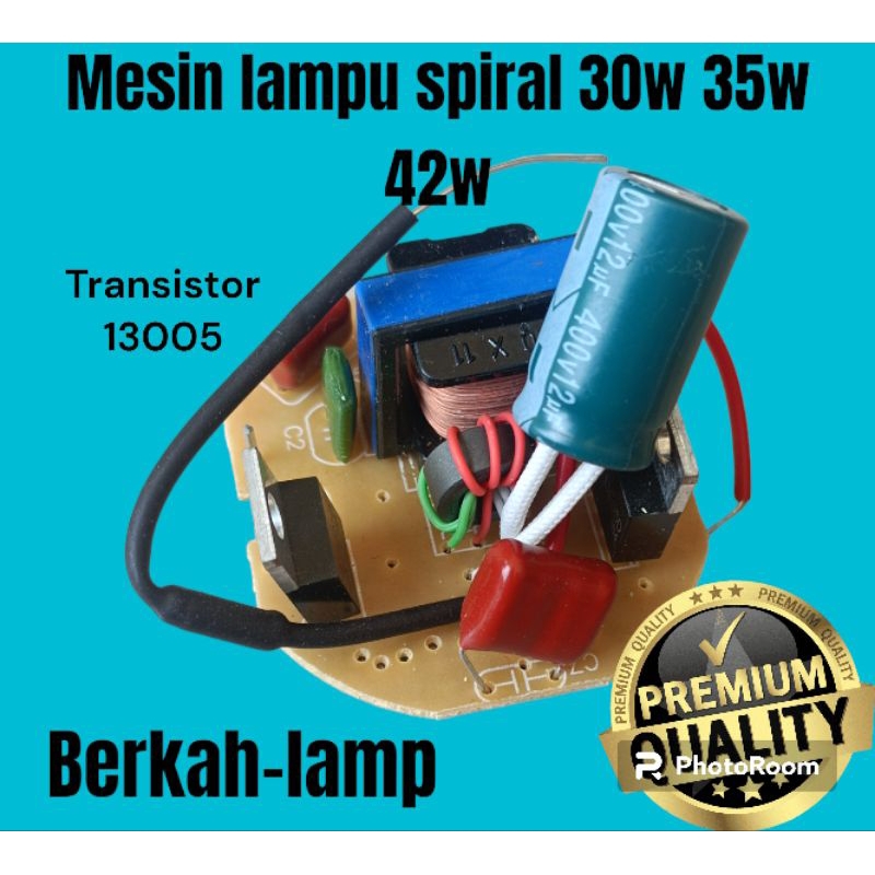 mesin lampu spiral 35/42watt