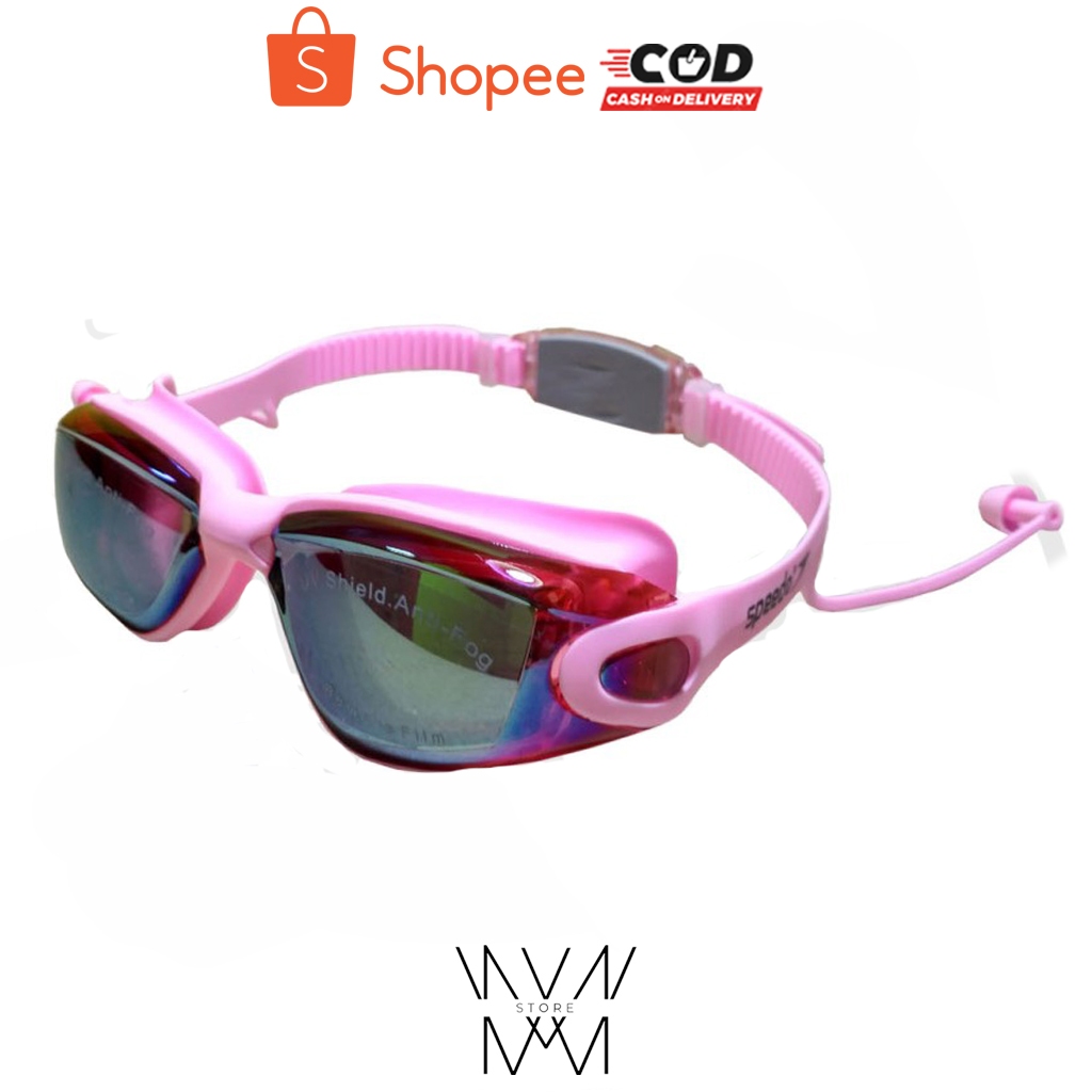 Speedo Kacamata renang anak dan dewasa speedo Original LX866 - Pink