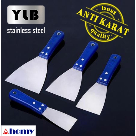 kape skrap gagang plastik 2” 3” 4” sekrap scrap stainless steel YLB