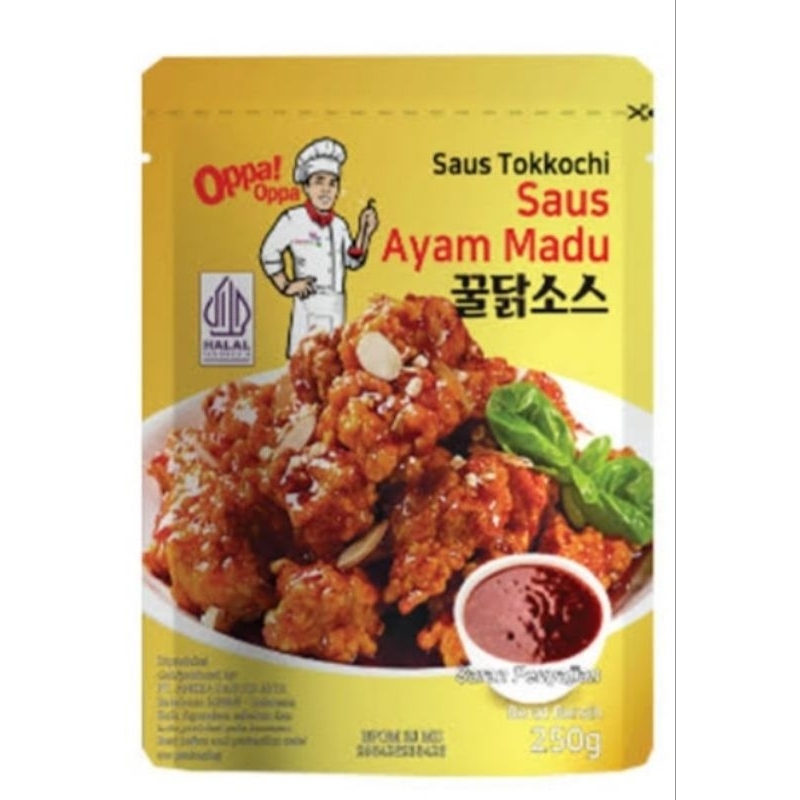 

JSF Oppa Saus Ayam Madu | Berat 250