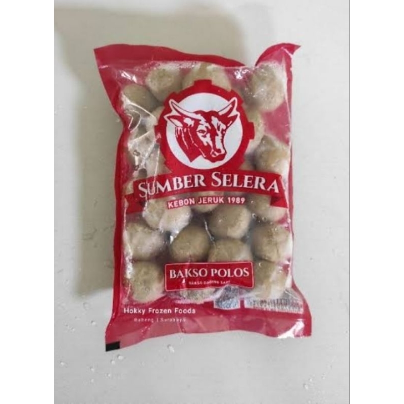 

Sumber Selera Bakso Sapi Polos Isi 25pcs | Berat 325g