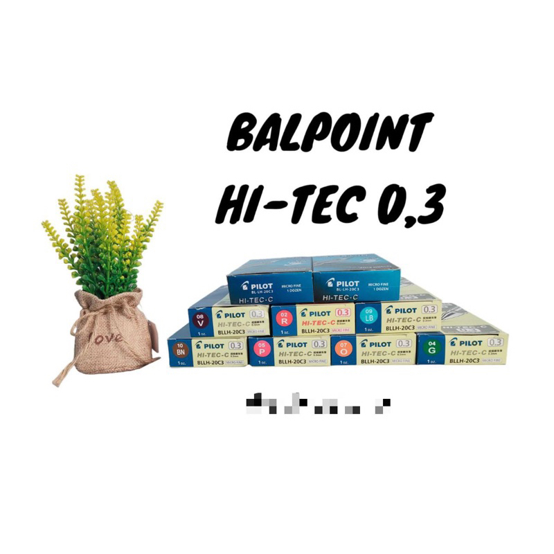 

PENA HITEC 0.3 | REFILL PENA HITEC