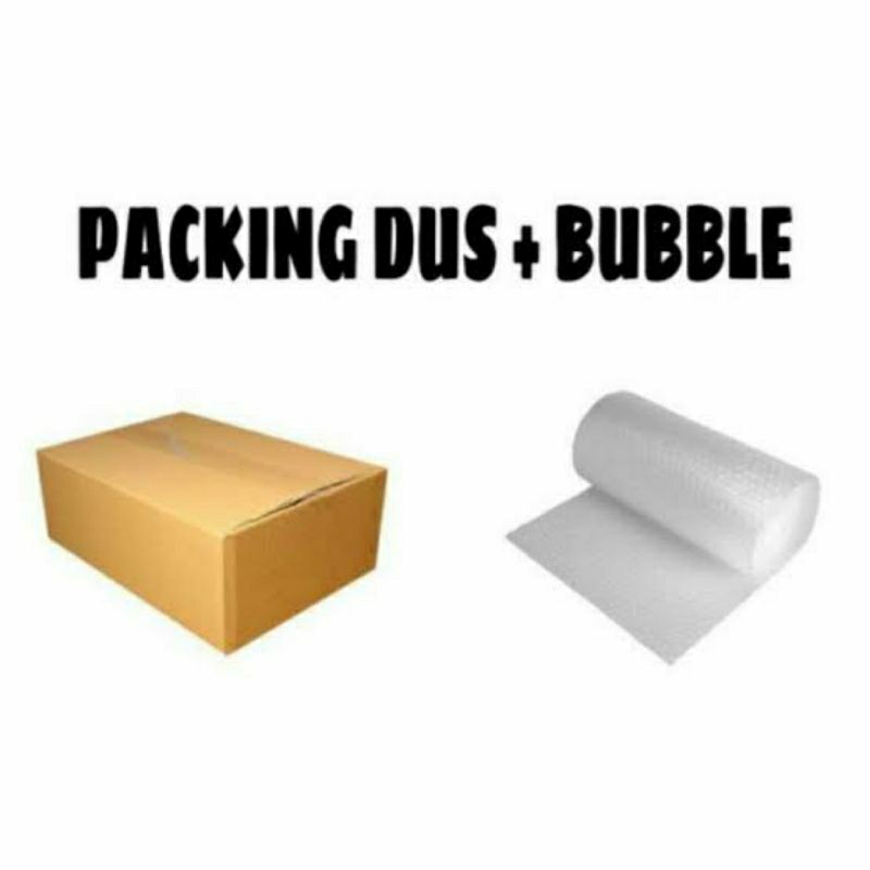 

Packing Tambahan Kardus dan Bubble Wrap