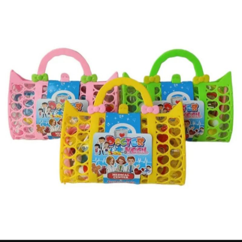 Mainan Tas dokter Ms 01 / mainan peralatan dokter / Mainan anak Ms 01