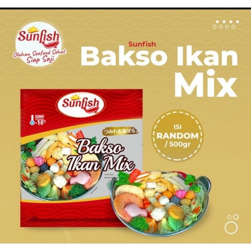 

Sunfish bakso mix 500 gram