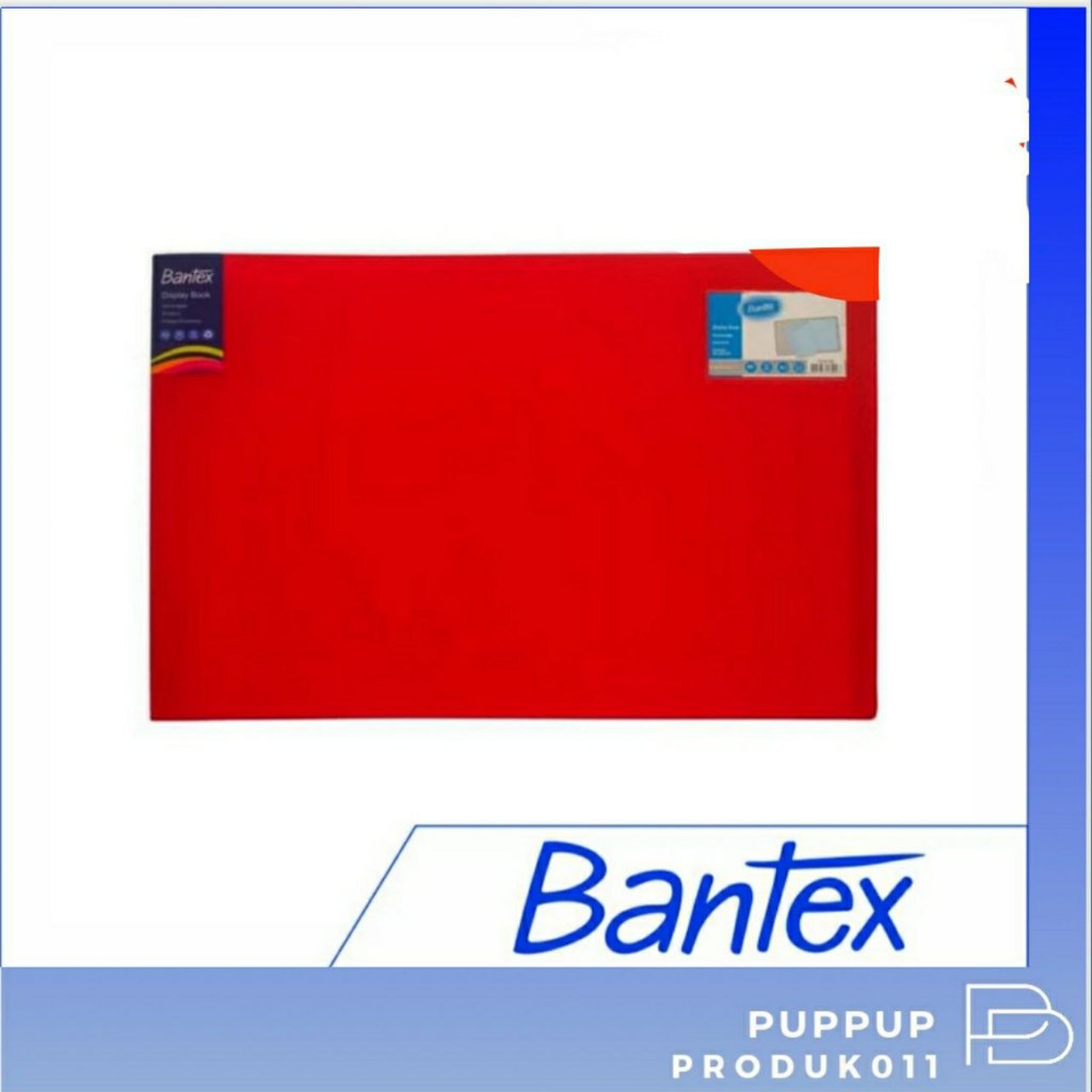 

Clear Holder A3 Landscape Bantex isi 20 - Display Book - Biru