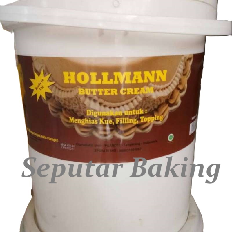 

Hollman Butter Cream 250gr (Putih)