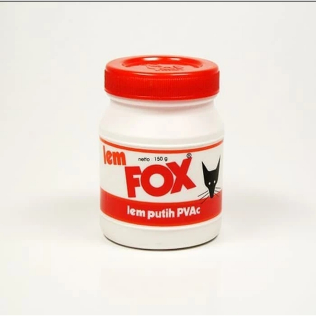 

Lem Fox /Lem PVAc /Glue Putih /Lem Kertas/Lem Kayu 150 gram Kecil