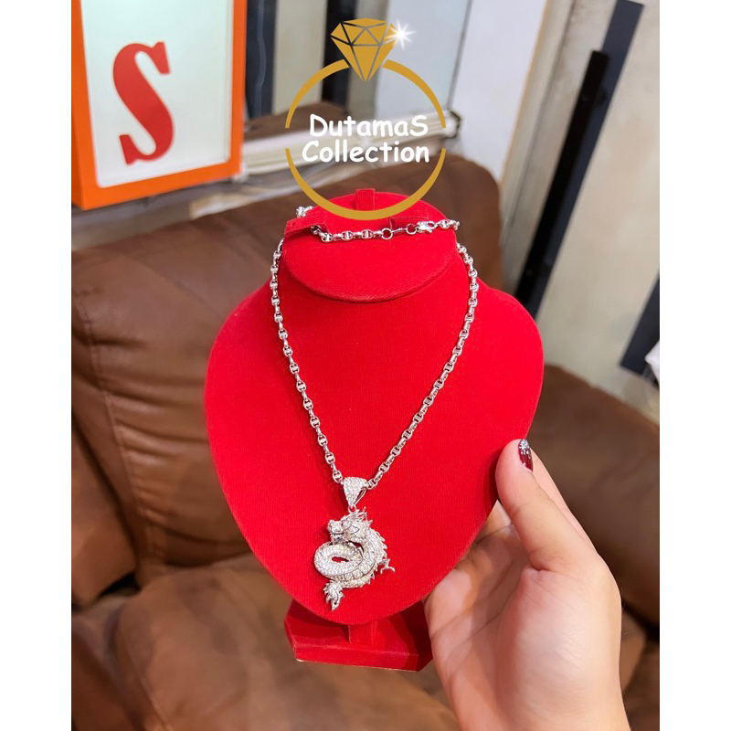 Kalung & Liontin Berat 17gram an Emas Asli Kadar 375% (8k)