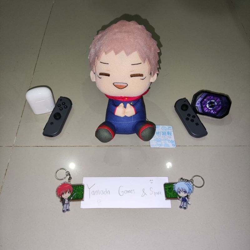 BONEKA PLUSH DOLL JUJUTSU KAISEN YUJI ITADORI ORI ORIGINAL BANPRESTO NEWTAG IMPOR MURCE UNIK LUCU Bo