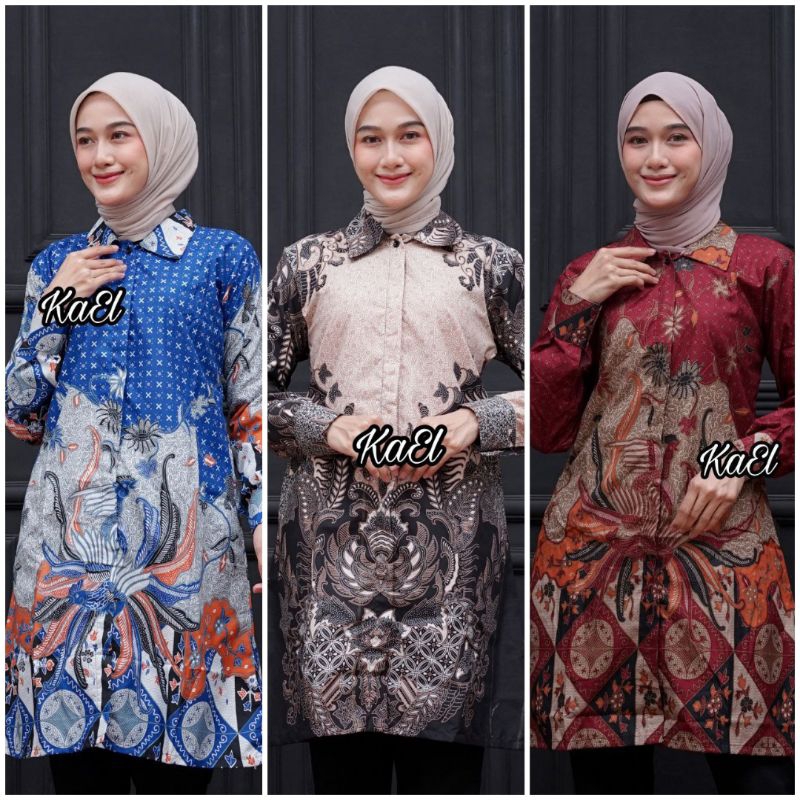 TUNIK BATIK - TUNIK BATIK WANITA - TUNIK BATIK KERJA - TUNIK BATIK KANTOR - TUNIK BATIK MURAH - TUNI