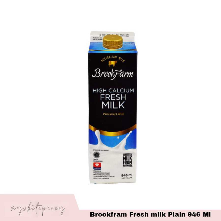 

Brookfarm Fresh Milk Plain 946 Ml