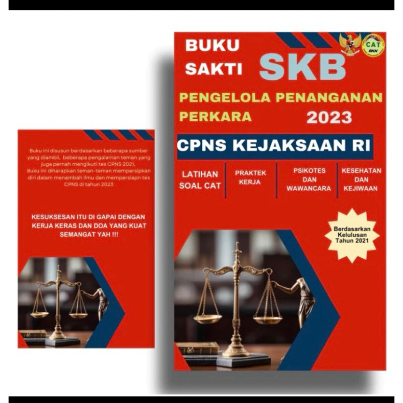 Preloved Buku SKB KEJAKSAAN RI FORMASI PENGELOLA PENANGANAN PERKARA