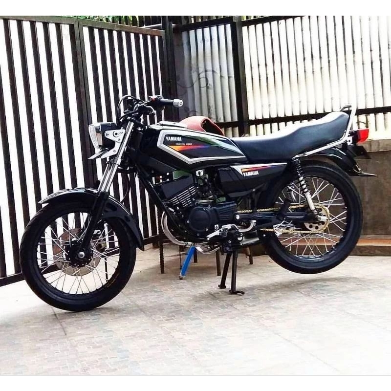 Striping lis sticker standar ORI yamaha rx king 2001 hitam stiker rx king hitam 2001