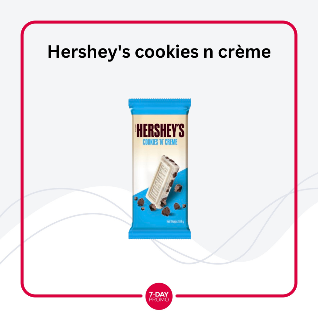 

Hershey's cookies n creme