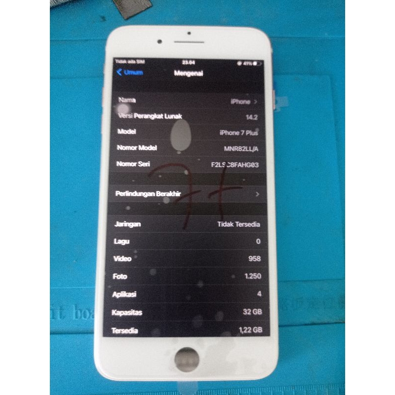 LCD Iphone 7 Plus Copotan