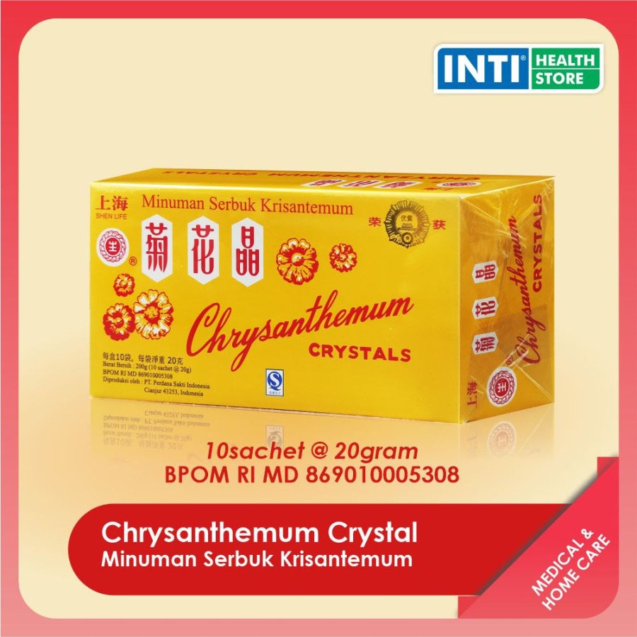 

Chrysanthemum Crystal | Minuman Serbuk Krisantemum | 10x20gr