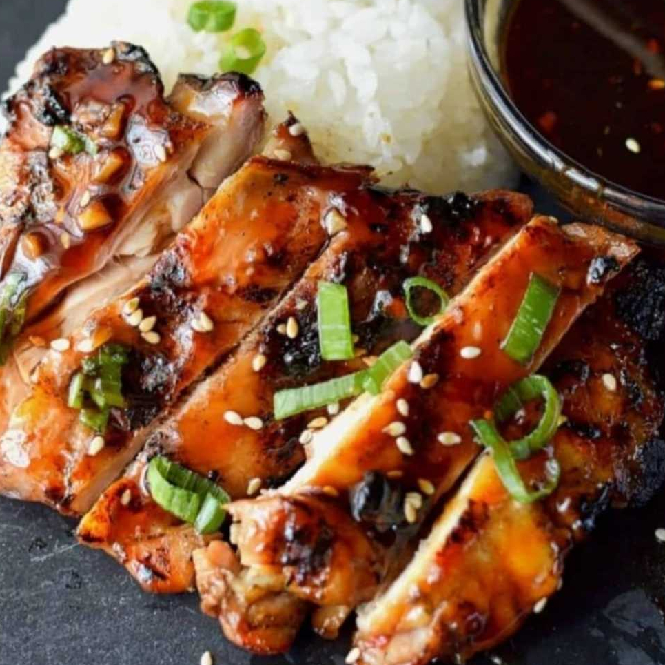 

Premium Tori Grill Chicken Teriyaki Thighs Ayam Fillet Teriyaki