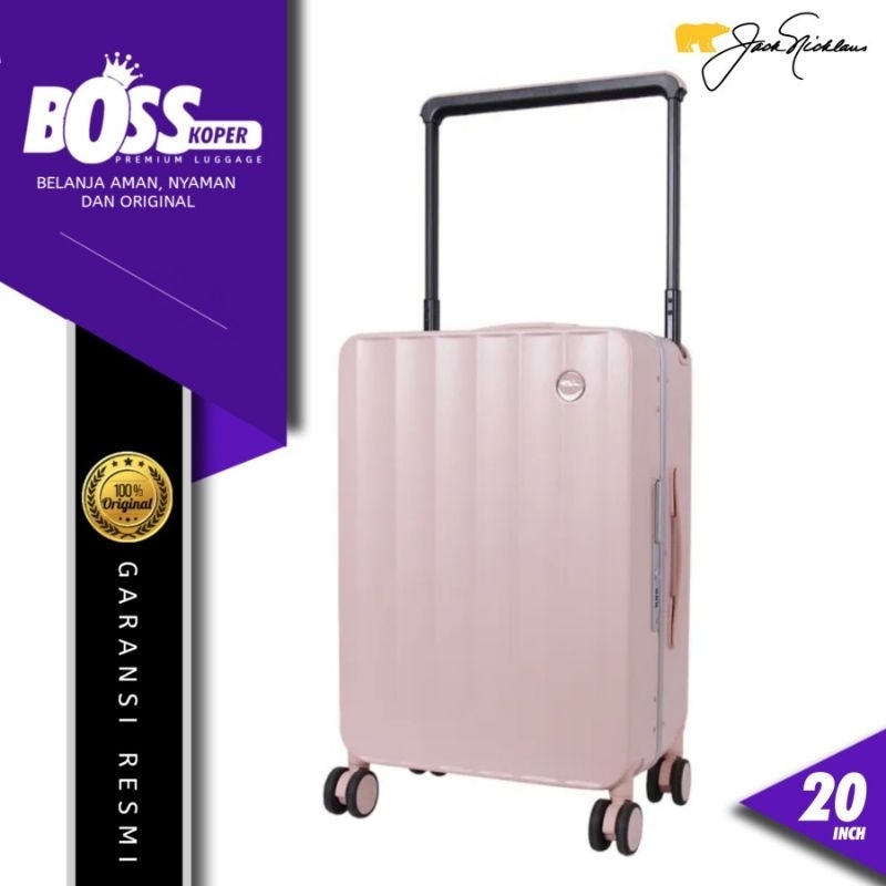 Koper Cabin Tanpa Resleting JACK NICKLAUS 20 inch TSA Original