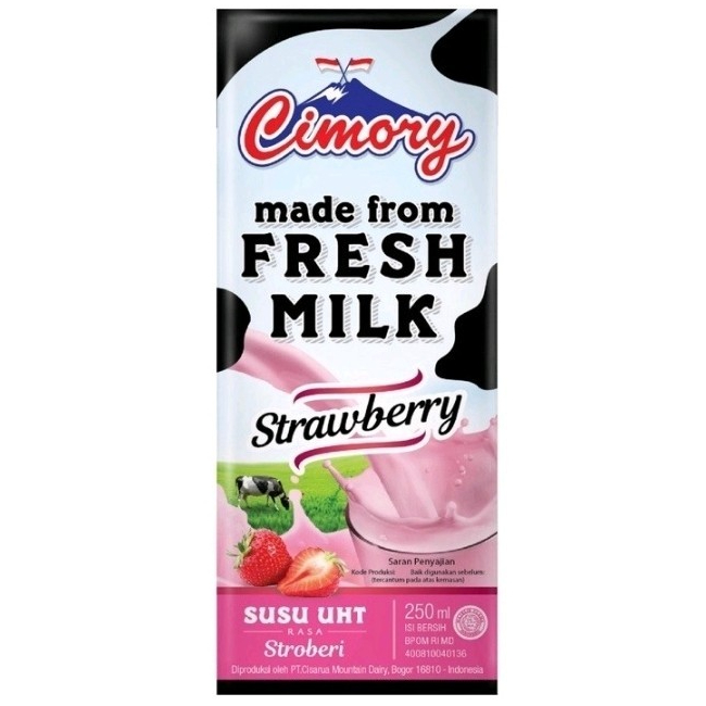 

Cimory Susu UHT Strawberry 250 ml