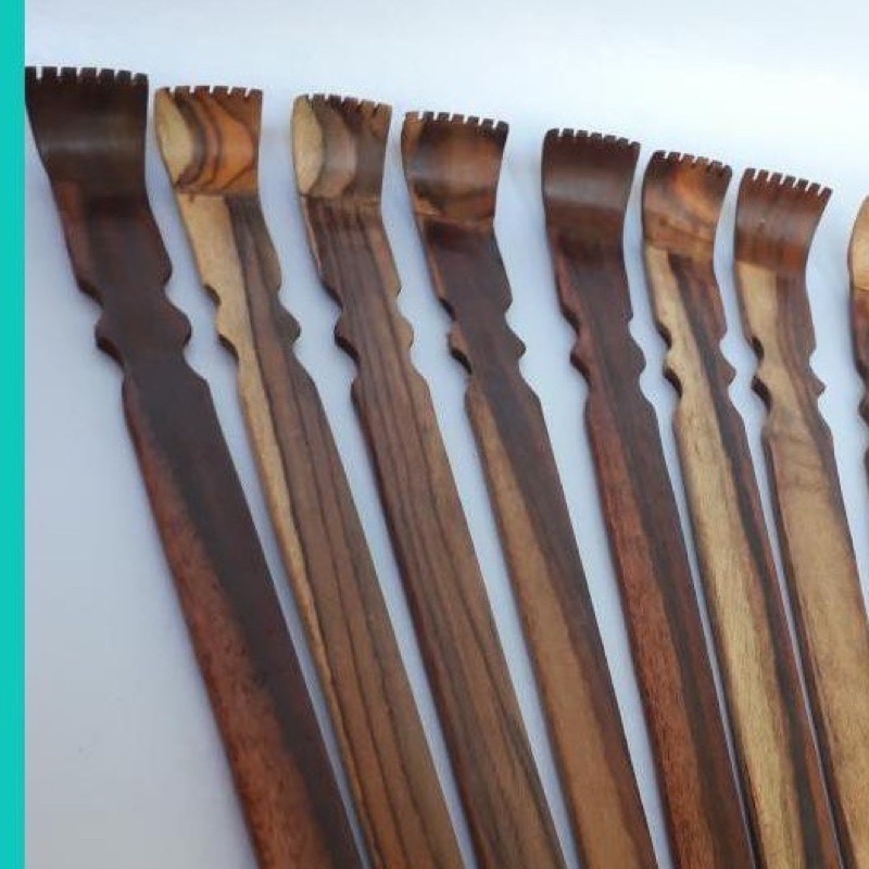 Alat Garukan punggung / Penggaruk punggung baha kayu jati / Alat Garuk Punggung Kayu / Penggaruk bad