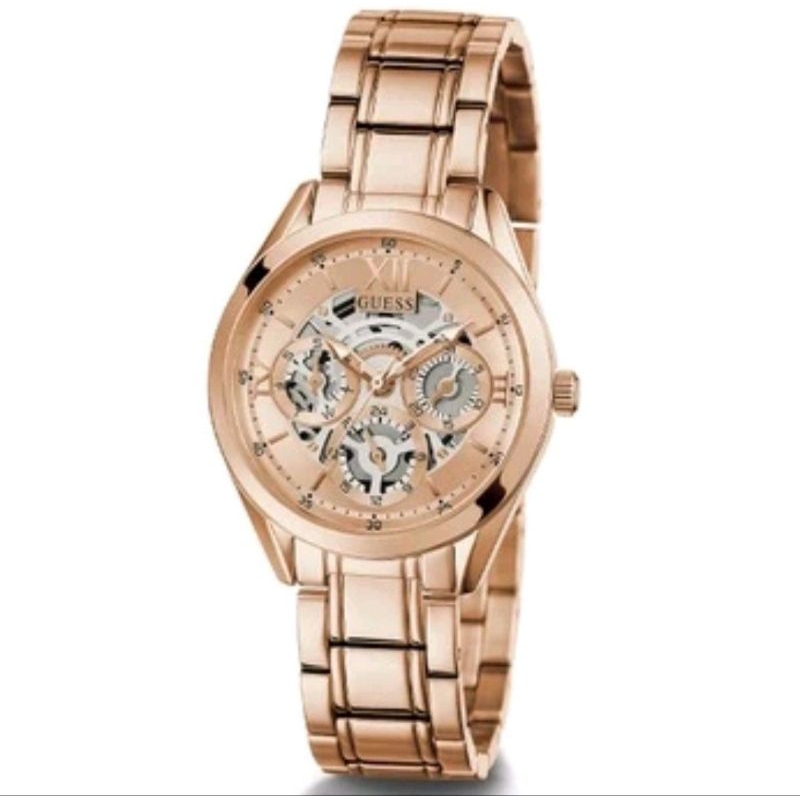Jam tangan wanita guess GW0253L3 original garansi resmi rosegold