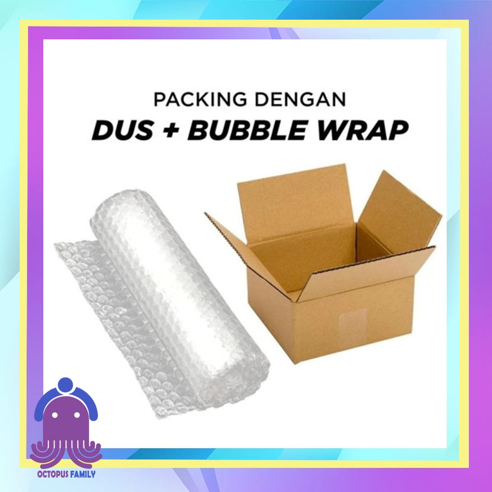 

Extra Packing Kardus Bubblewrap Tambahan Pengaman Pesanan Agar Selamat by Octopus Family