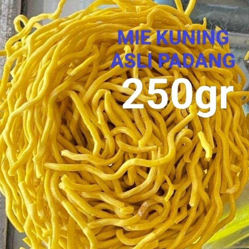 

MIE KUNING PADANG Mentah Original 250gr