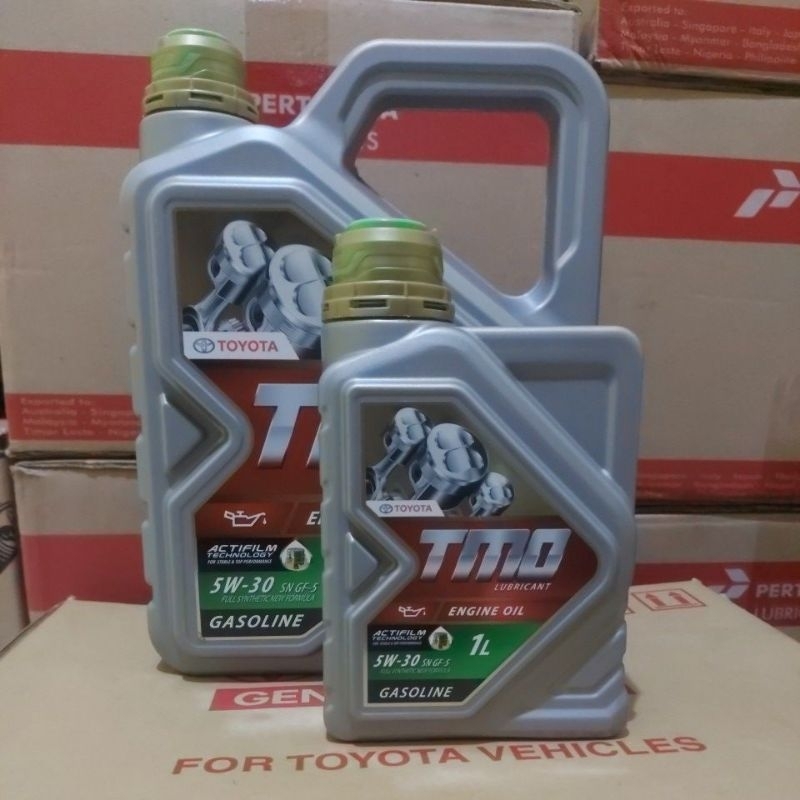 Oli Mesin TMO 5W-30 Api SN TOYOTA OIL 5 liter