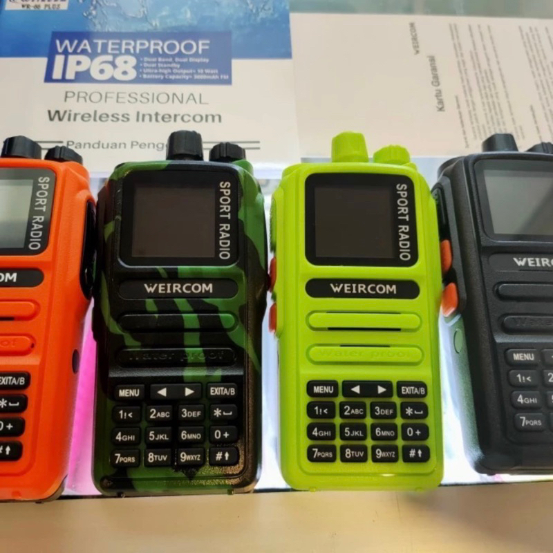 HT Weircom 88 plus terbaru 6 band sport radio