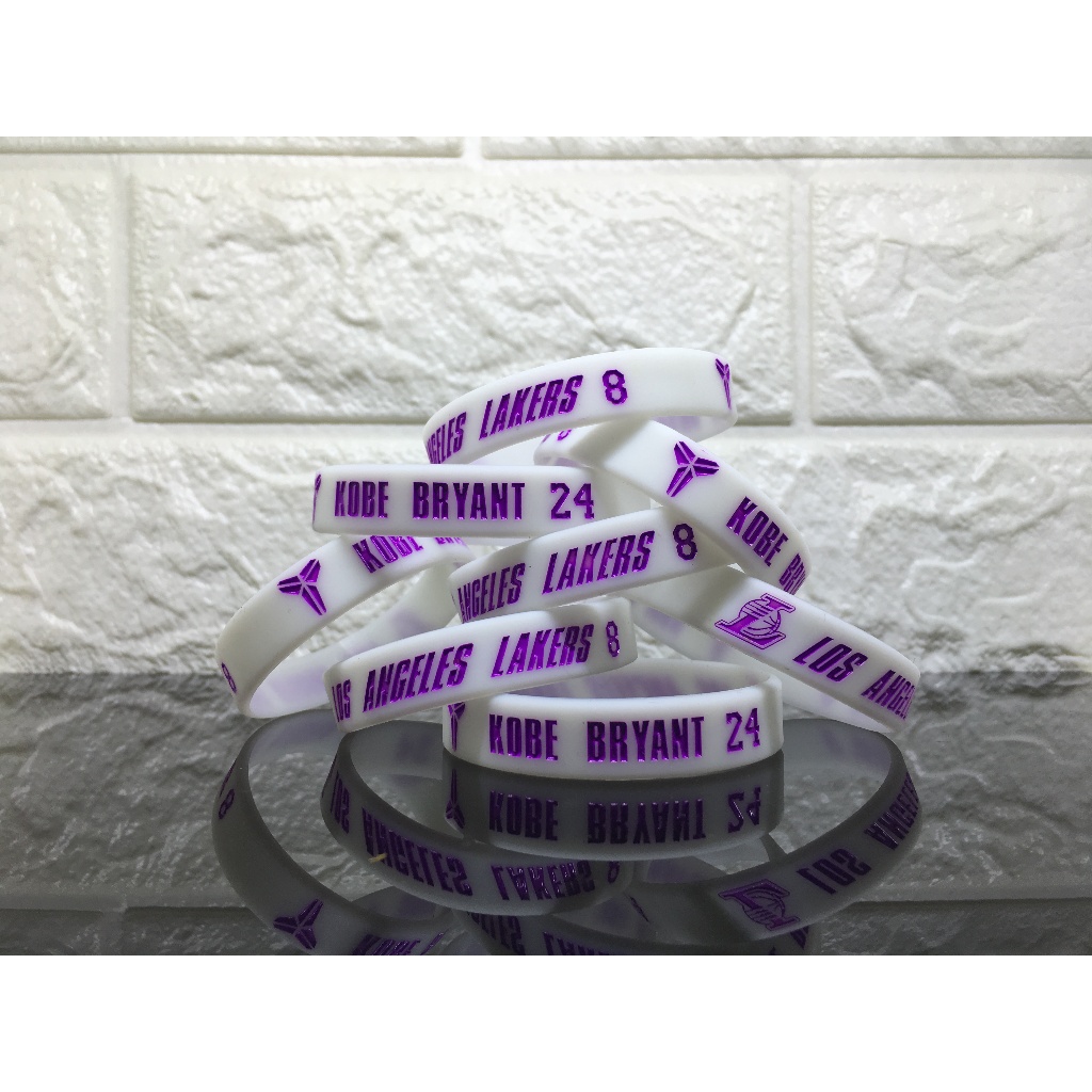 gelang basket nba kobe bryant lakers 8 /24 gelang nba kobe bryant lakers