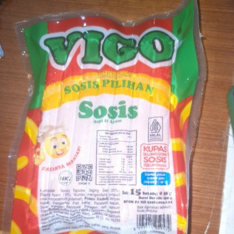 

SOSIS SAPI VIGO 500 GR