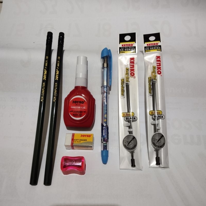 

Aneka Stationery paket Alat Tulis