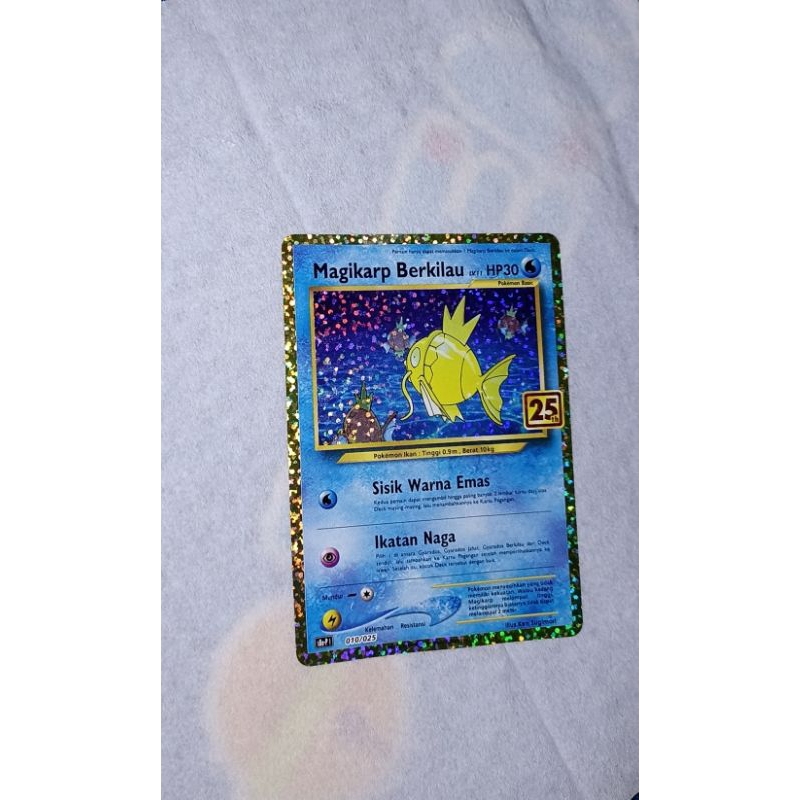 25th Booster promo pack anniversary Indonesia Pokemon