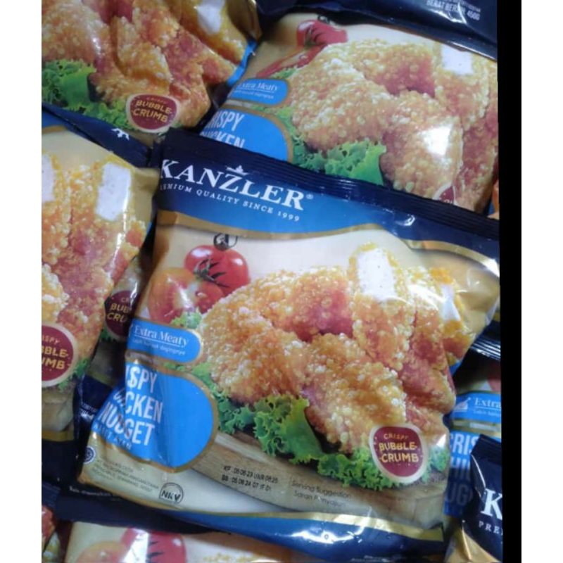 

Kanzler crispy bubble chicken nugget 450 gr |frozen food