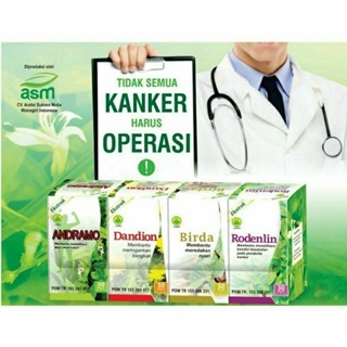 PAKET OBAT HERBAL Obat  Kanker & Obat Tumor PTK ASM-MD