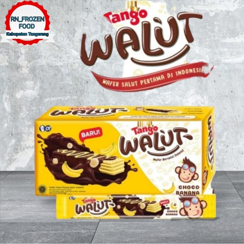 

RN_Frozen - Wafer Tango WALUT 4 Varian Rasa @11 gram - (1 Box isi 12 Pcs)