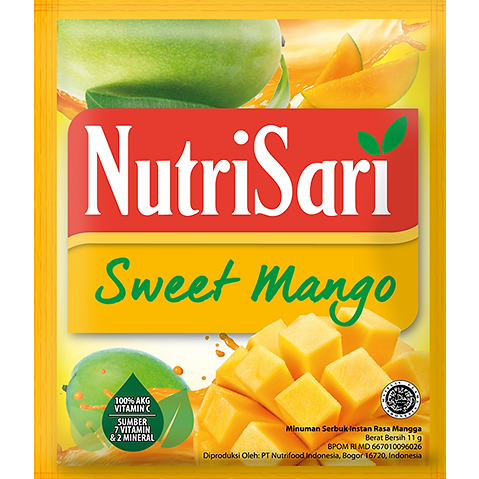 

NutriSari Sweet Mango 10 Sachet