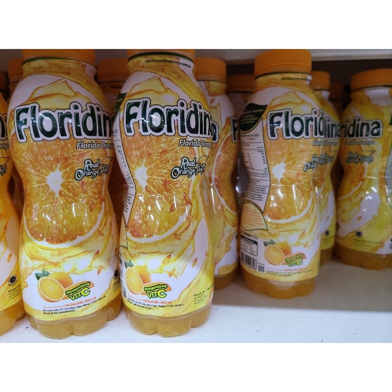 

Floridina orange pulp botol 350ml