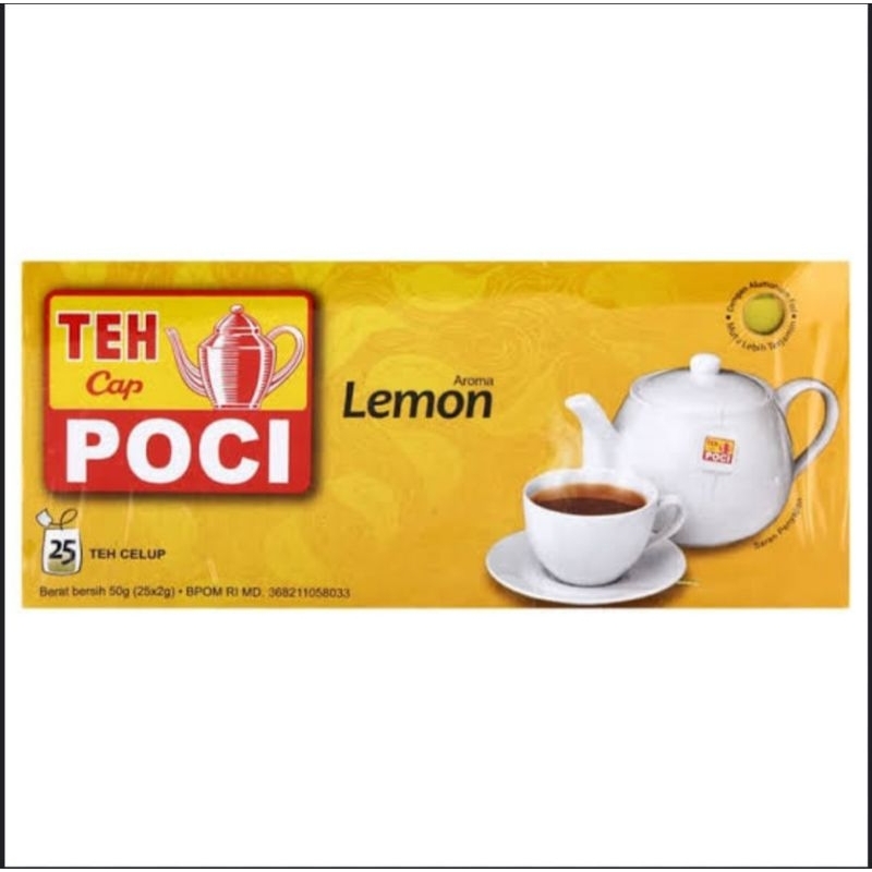 

Teh cap Poci lemon 25s