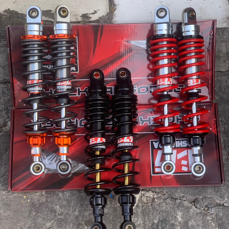 SHOCK BREAKER YOSHIMURA R13 280MM 320MM 340MM NON TABUNG MODEL KTC RAZOR PRO KLIK REBOUND SHOCKBREAK