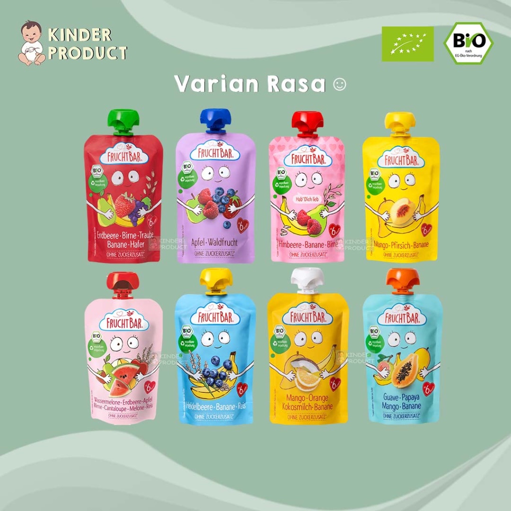 Premium, Organik dan Sehat Snack / Cemilan Bayi 6 Bulan - Produk Jerman