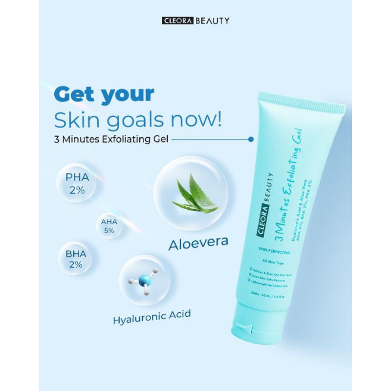 Cleora exfoliating gel